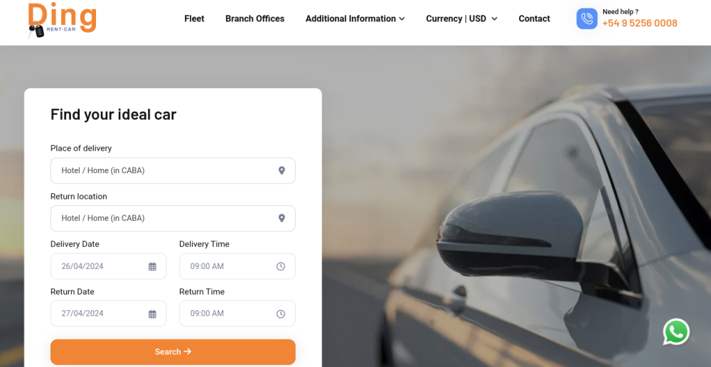 Ding Rent Cars