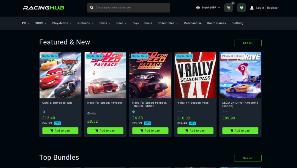 Racing Hub