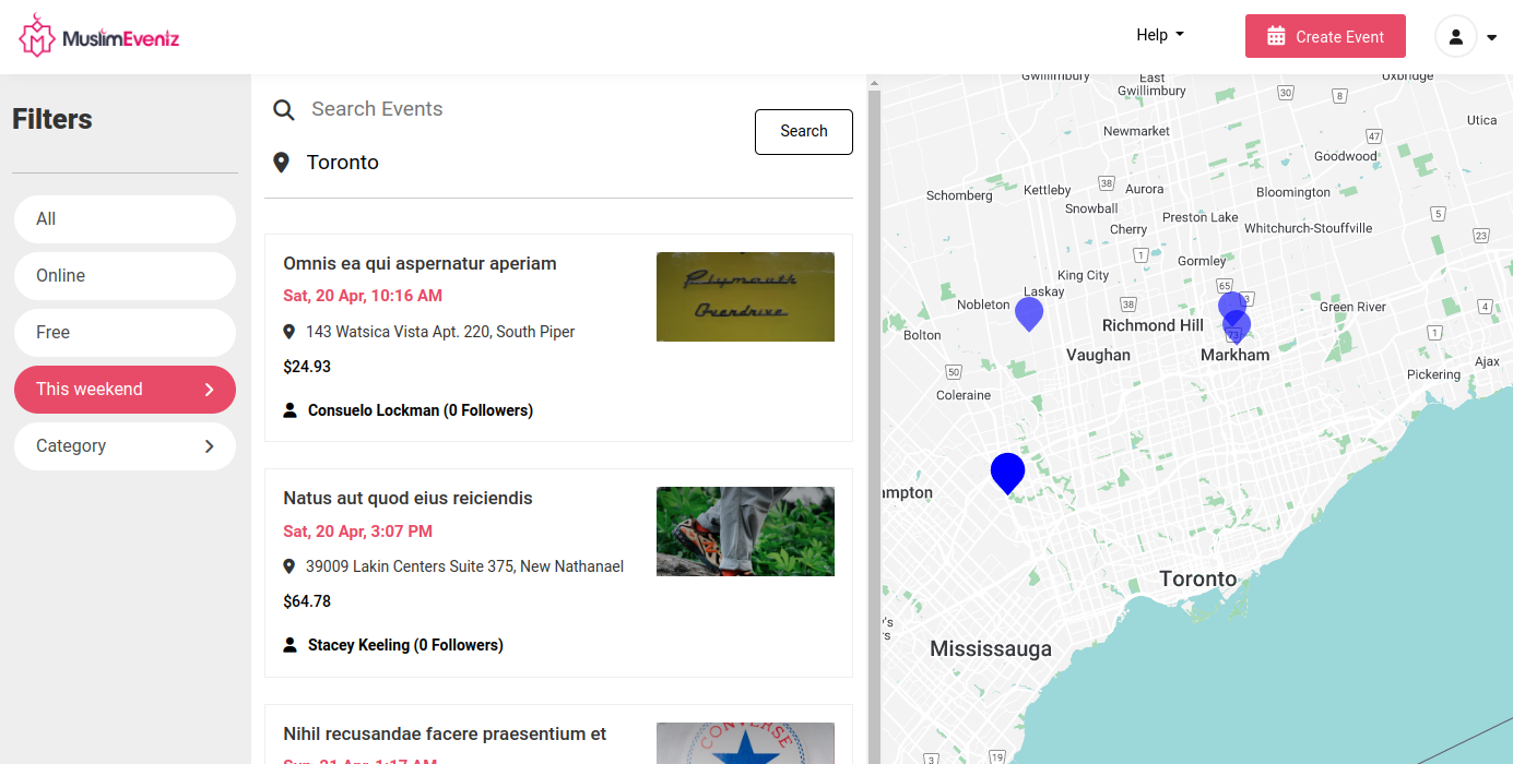 Muslim Eventz - Search page Muslim Eventz - Search page