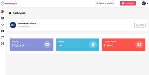 Muslim Eventz - Organization dashboard Muslim Eventz - Organization dashboard